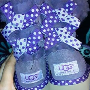 ugg baby boots.